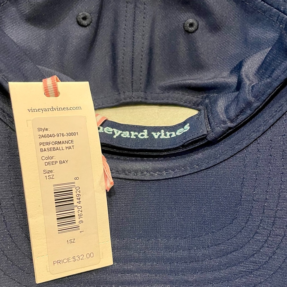 Navy Blue Whale Logo Cap - Picture 4 of 4